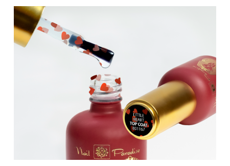 Top Coat - Little Heart no wipe 10ml